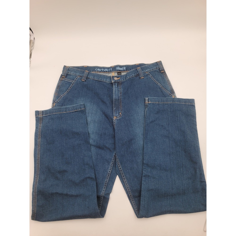 Carhartt Rugged Flex Relaxed Fit Utility Jean BD2808-M Blue Denim 40x34 NWT Men